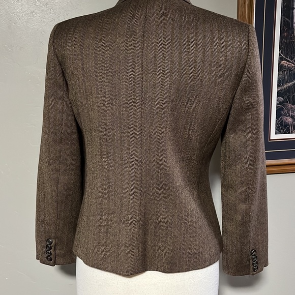 Chaps wool Blazer- Size 4- EUC like new - Picture 7 of 9